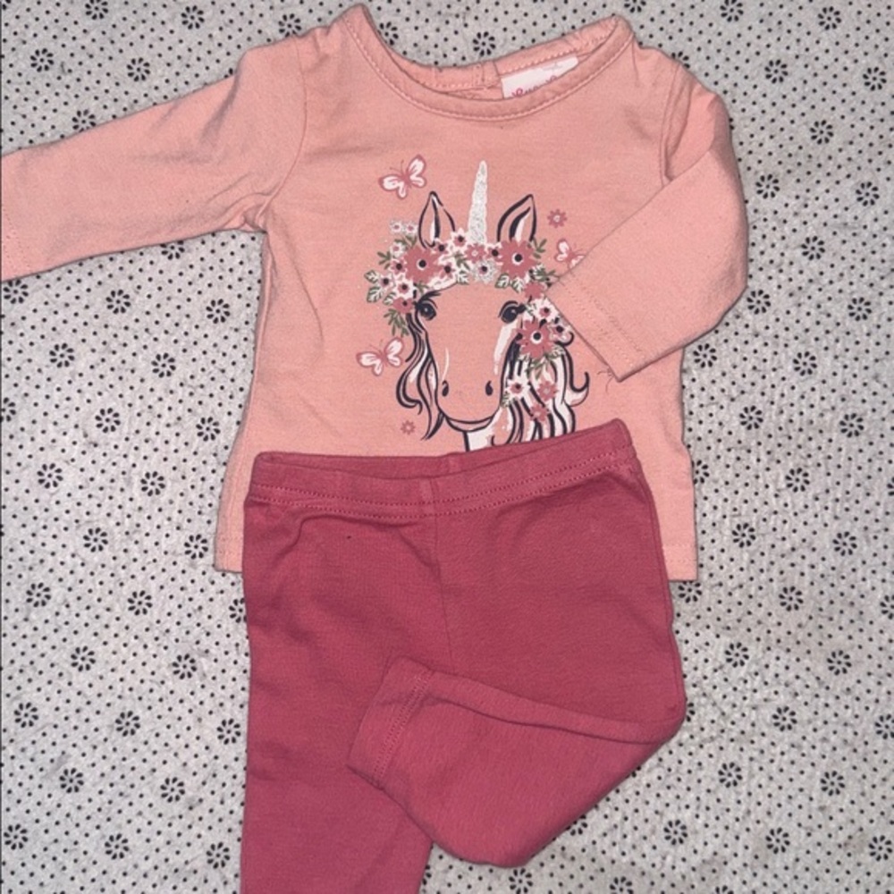 🛍 CUTE Little GIRLS OUTFIT SIZE 0-3 MONTHS 🛍